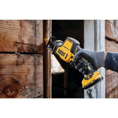 DeWALT DCS312D2-QW piła szablasta 2800 spm Czarny, Żółty