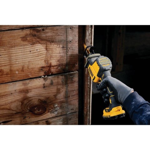 DeWALT DCS312D2-QW piła szablasta 2800 spm Czarny, Żółty