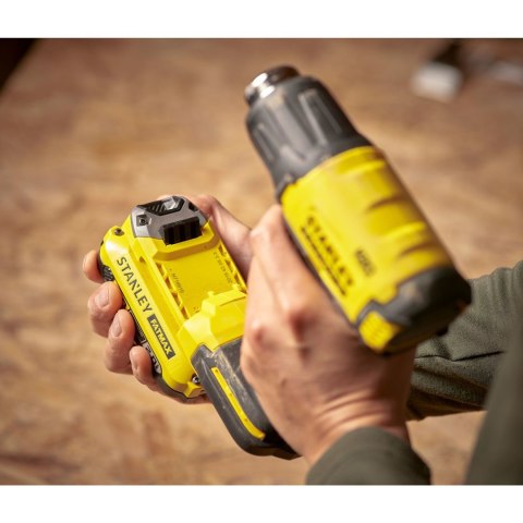 Stanley FATMAX SFMCE530B-XJ opalarka Pistolet na gorące powietrze 510 °C Czarny, Żółty