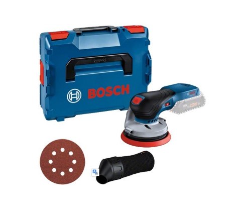 Bosch GEX 18V-125 Professional Losowa szlifierka oscylacyjna 10000 RPM 20000 OPM Czarny, Niebieski, Szary, Czerwony