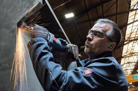 Bosch GGS 18V-23 LC Professional Prosta szlifierka do matryc 23000 RPM Czarny, Niebieski, Czerwony, Srebrny 1000 W