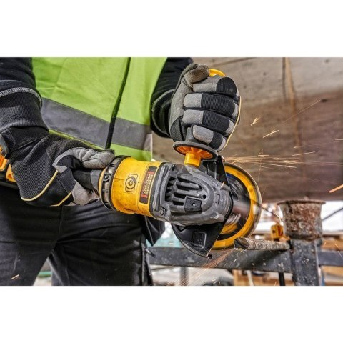 DeWALT DCG418NT-XJ przenośna szlifierka Szlifierka taśmowa Czarny, Żółty