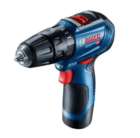 Bosch GSB 12V-30 1600 RPM Zamek centralny 820 g Czarny, Niebieski, Czerwony