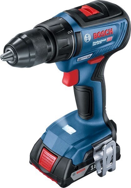 Bosch GSR 18V-50 1800 RPM Klucz 1 kg Czarny, Niebieski