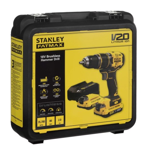 STANLEY SFMCD721D2K Wiertarko-wkrętarka 18V