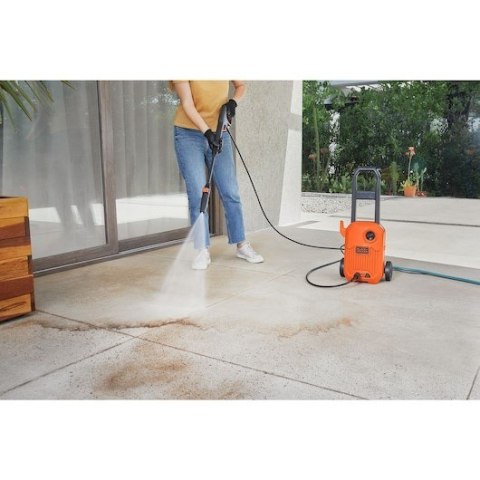 Black & Decker BEPW1300L-QS podkładka ciśnieniowa Kompaktowy Prąd elektryczny 312 l/h Pomarańczowy