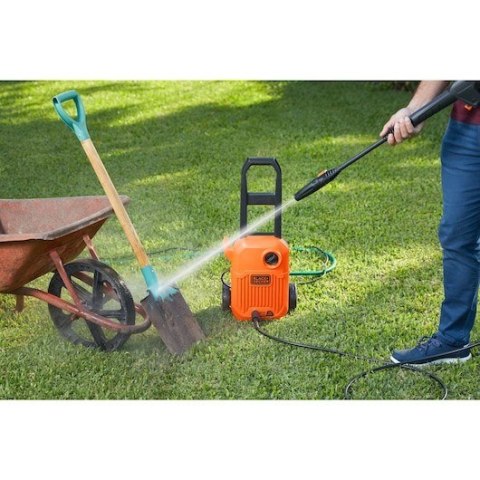 Black & Decker BEPW1650-QS podkładka ciśnieniowa Kompaktowy Prąd elektryczny 330 l/h Pomarańczowy