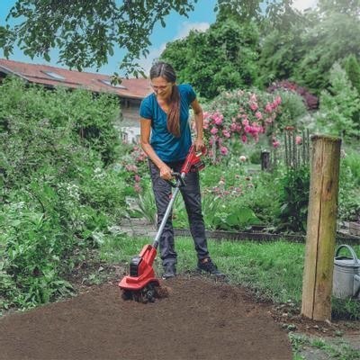 Einhell GE-CR 18/20 Li E - Solo Mini glebogryzarka elektryczna Bateria 3,85 kg