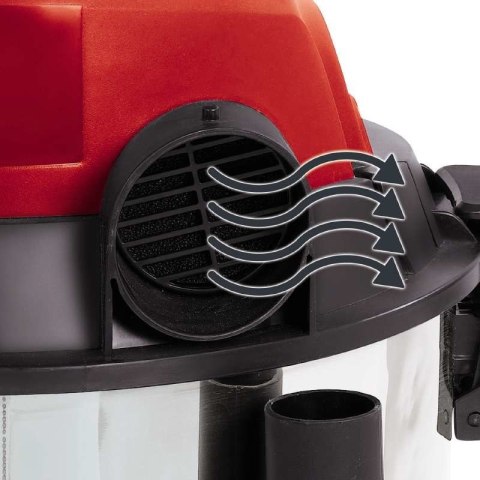 Odkurzacz EINHELL TH-VC 1930 SA 2342190 (1500W; kolor czerwony)