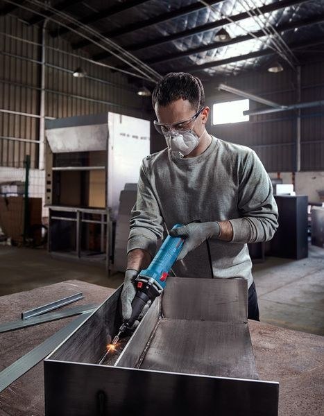 Bosch GGS 30 LS Geradeschleifer Szlifierka płaska 33000 RPM Czarny, Niebieski 750 W