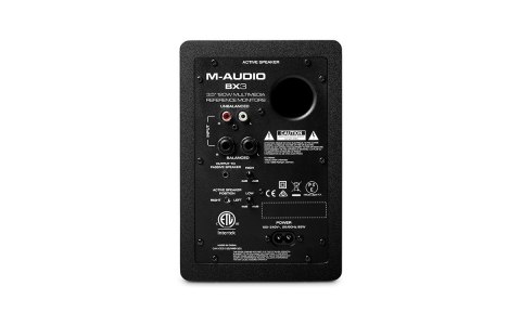 M-AUDIO BX3 głośnik Czarny Przewodowa 50 W