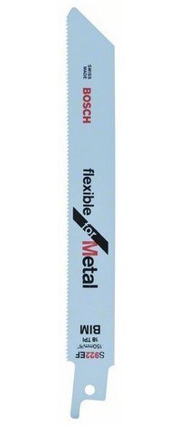 Bosch 2 608 656 028 wyrzynarka, piła wyrzynarkowa oraz ostrze do piły tarczowej Brzeszczot do piły poprzecznej Bimetaliczny 100 