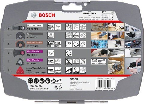 Zestaw do renowacji Bosch STARLOCK MT 8 szt.