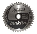 Makita piła tarczowa 165x20x40z Specialized drewno (z gwoździami i sękami)