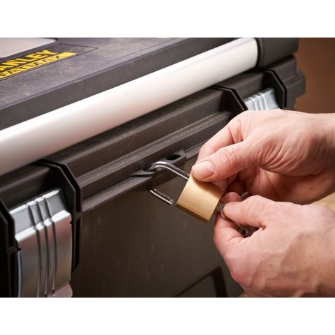 Stanley FMST1-75791 pudełko na narzędzia Przybornik Metal, Plastik Czarny