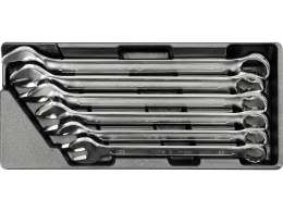 WKŁADKA DO SZUFLADY Z KLUCZEM PŁASKO-OCZKOWYM, 6 CZĘŚCI, 22-32 MM