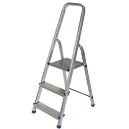 AWTOOLS drabina aluminiowa wolnostojąca 3 stopnie 150kg