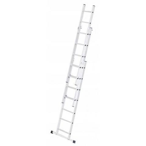 AwTools drabina aluminiowa 3x9 stopni 150kg adaptacja na schody