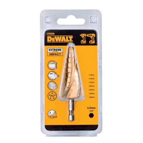 DeWALT DT5030-QZ wiertło Wiertło wielostopniowe