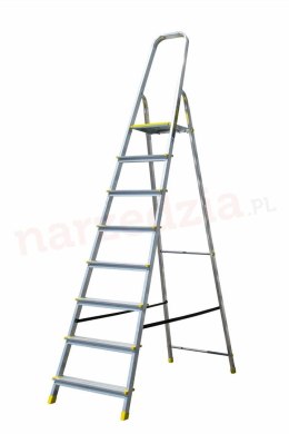 Drabina aluminiowa BAYERSYSTEM 120kg 8 stopni