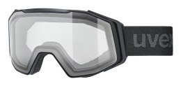 Gogle Uvex 5505422028 do sportów zimowych Czarny Przezroczysty