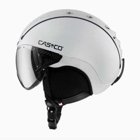 Kask narciarski CASCO SP-2 Carbonic Visor White S52-54