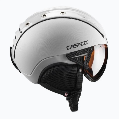 Kask narciarski CASCO SP-2 Carbonic Visor White S52-54