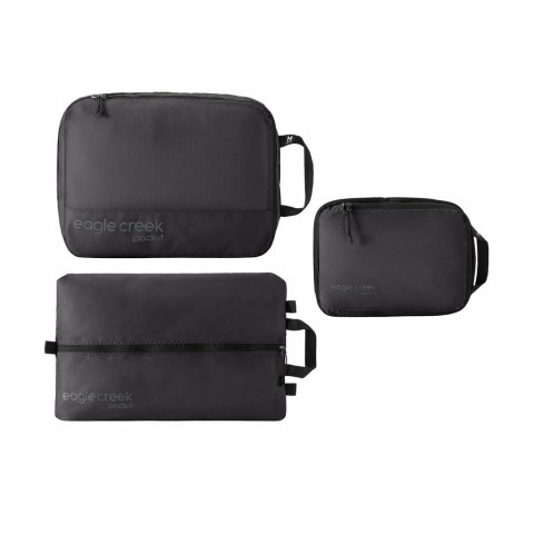 Zestaw organizerów Eagle Creek Pack-It Essentials Set - black/black