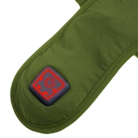 GLOVII OGRZEWANE SPODNIE UNIWERSALNE ZIELONE S