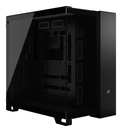 6500X Tempered Glass Mid-Tower, Black