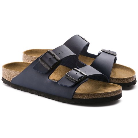 Klapki Birkenstock Arizona Birko-Flor - blue rozmiar: 46