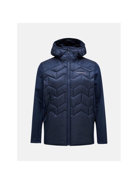 Kurtka hybrydowa Peak Performance Elevate Liner Hybrid Hood - blue shadow