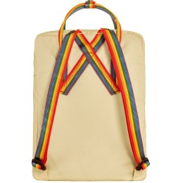 Plecak Fjallraven Kanken Rainbow - light oak/patt