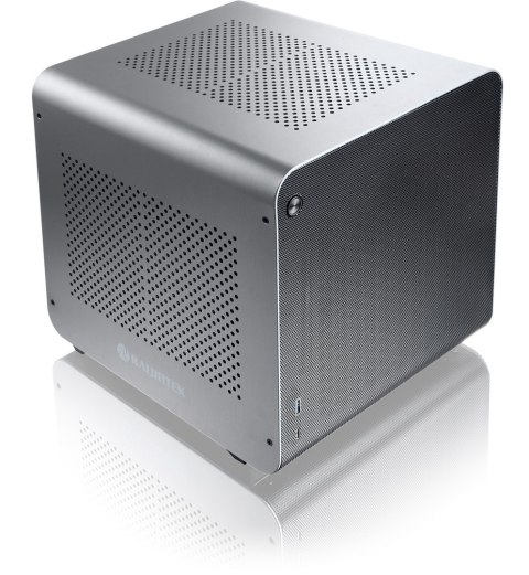 RAIJINTEK METIS EVO ALS Mini Tower Srebrny