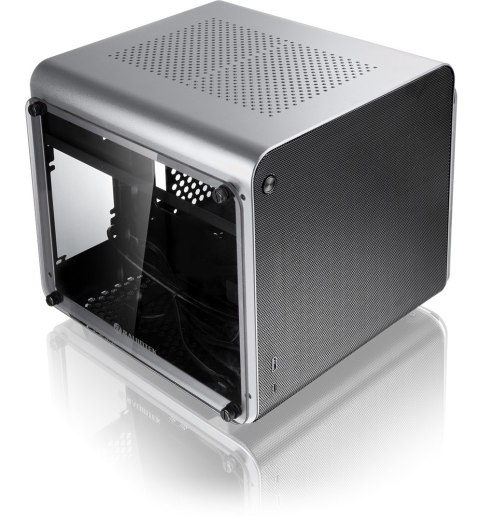 RAIJINTEK METIS EVO TGS Mini Tower Srebrny
