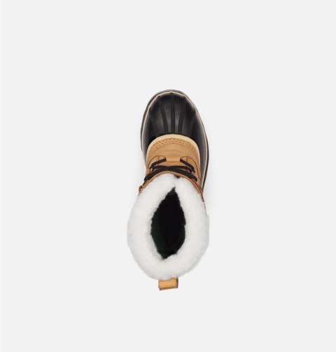 SOREL Caribou Boots Buty śnieżne Męski Czarny, Brązowy