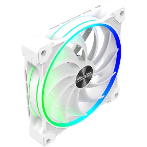 Alpenföhn Wing Boost 3 ARGB 140mm High Speed - wentylator biały, 3 szt.