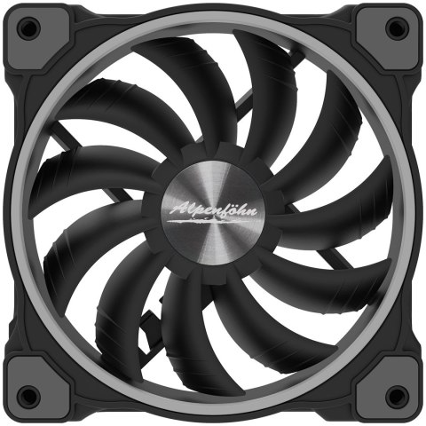 Alpenföhn Wing Boost 3 Obudowa komputera, Procesor Wentylator 12 cm Czarny 3 szt.