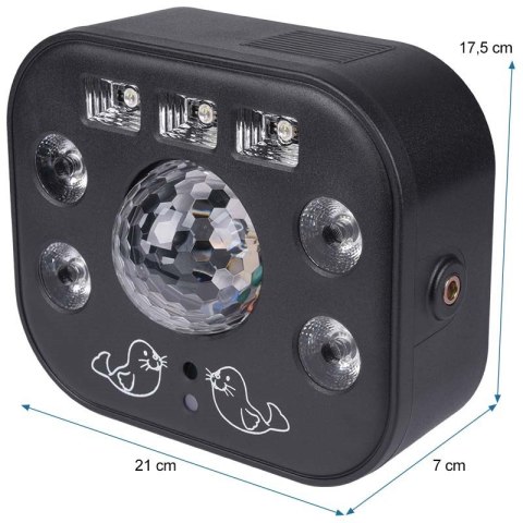 LIGHT4ME MULTIPHASE - Multiefekt LED UV wash strobe