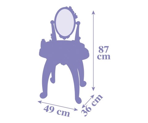 Toaletka dla dziewczynki 2w1 Kraina Lodu SMOBY