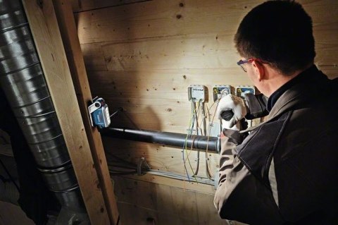 Bosch GLI DeciLED Professional LED Niebieski, Szary