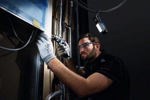 Bosch GLI DeciLED Professional LED Niebieski, Szary