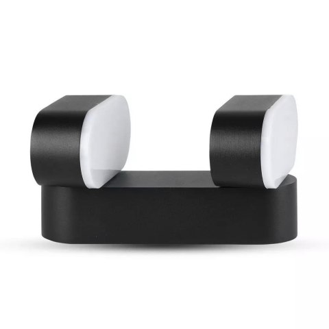 Kinkiet ścienny V-TAC VT-814 obrotowy 12W LED IP65 3000K 1100lm (SKU 8293) Czarny