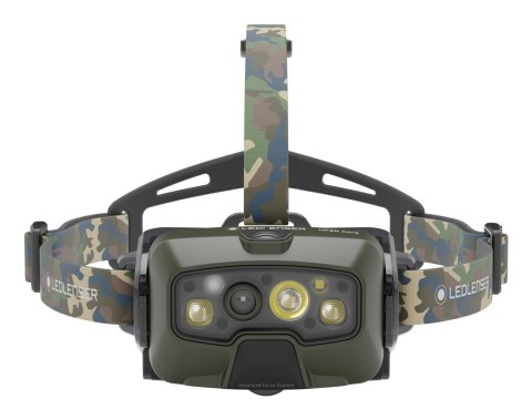 Latarka Ledlenser HF8R Core RGB camouflage