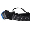 Ledlenser MH7 Czarny, Niebieski Latarka czołowa LED