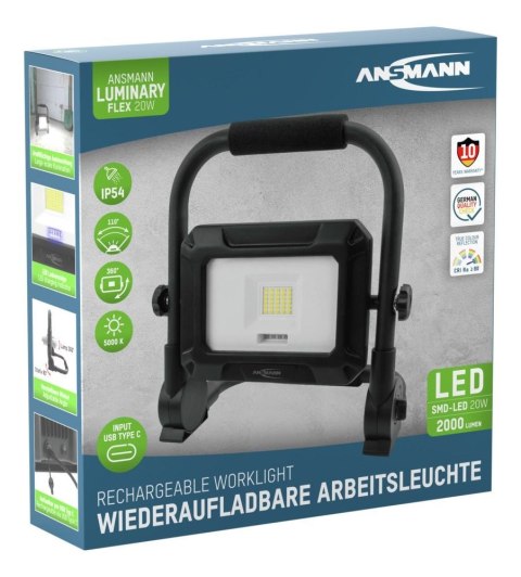Przenośne światło przemysłowe Ansmann FL20W-R 20 W 2000 lm Daylight white