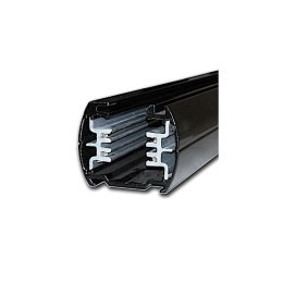 Szyna V-TAC VT-6129 szynoprzewód, szynosystem 3F 1,5 m + złącze zasilające i zaślepka (SKU 9952) Czarny