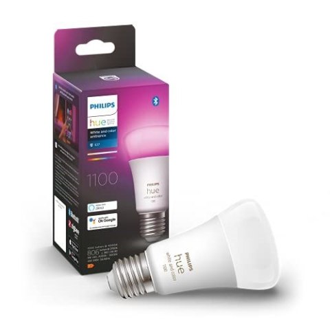 Philips Hue White and color ambiance Inteligentna żarówka A60 E27 - 1100