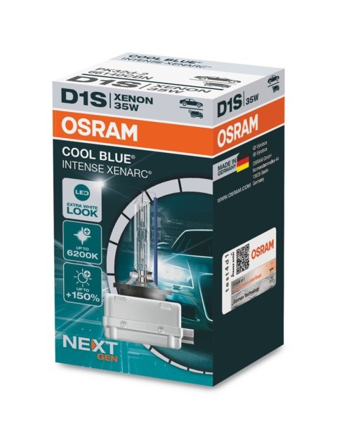 OSRAM XENARC COOL BLUE INTENSE (NEXT GEN) D1S (66140CBN)