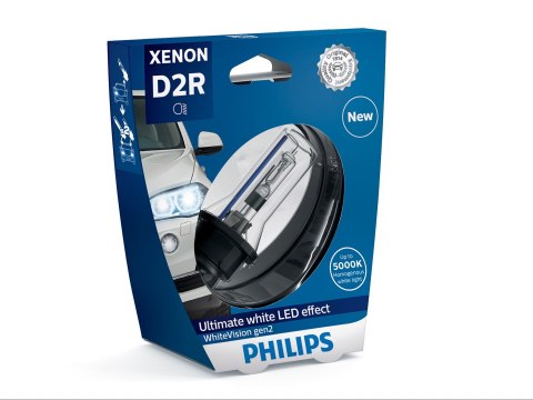 Żarówka Philips Xenon D2R White Vision